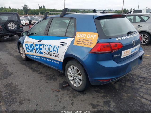 2016 VOLKSWAGEN GOLF 3VW217AU8GM032876 Photo 2