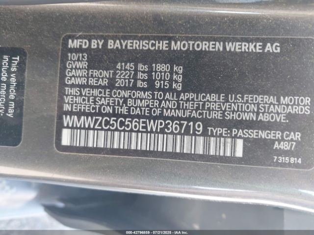 2014 MINI COUNTRYMAN WMWZC5C56EWP36719 Photo 8