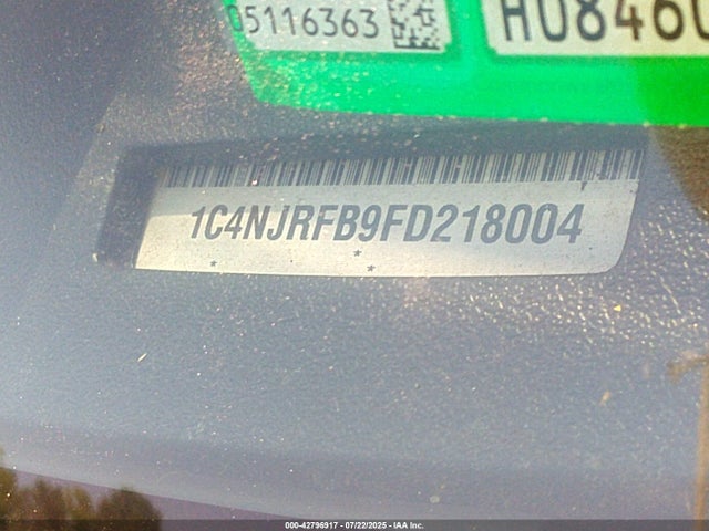 Jeep Patriot 2015 1C4NJRFB9FD218004 Image 9