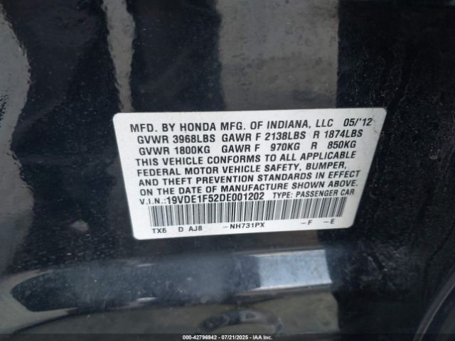 2013 ACURA ILX 19VDE1F52DE001202 Photo 8