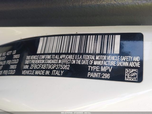 2016 FIAT 500X ZFBCFXBT9GP375062 Photo 8