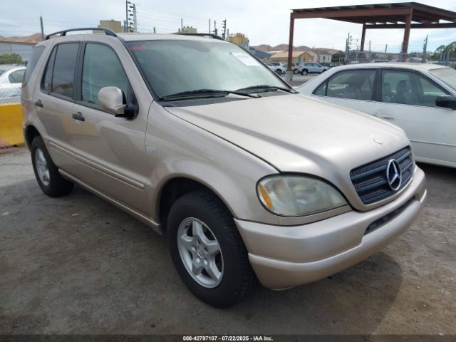 2001 MERCEDES-BENZ ML 320 4JGAB54E01A250833