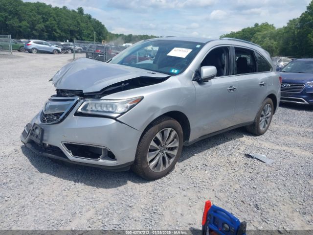 2015 ACURA MDX 5FRYD4H48FB017451 Photo 1