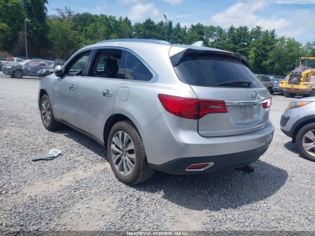 2015 ACURA MDX 5FRYD4H48FB017451 Photo 2