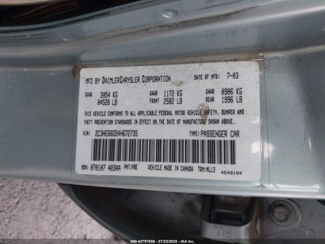 2004 CHRYSLER 300M 2C3HE66G54H672735 Photo 8