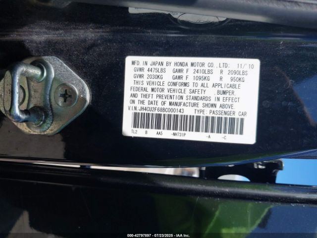 2011 ACURA TSX JH4CU2F68BC000143 Photo 8