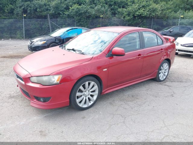 2008 MITSUBISHI LANCER JA3AU86U58U027943 Photo 1