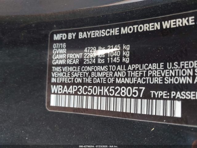 2017 BMW 440I WBA4P3C50HK528057 Photo 8