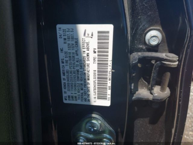 2015 ACURA RDX 5J8TB3H35FL000916 Photo 8