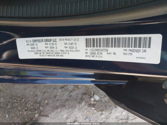1C3CDZAB5EN227236 Dodge 2014