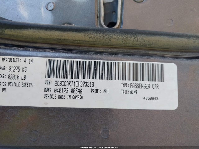 Chrysler 300 2014 2C3CCAKT1EH273313 Image 20
