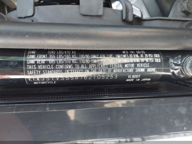 2006 SUZUKI C50 JS1VS55A762105253 Photo 9