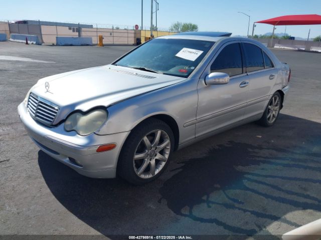 2003 MERCEDES-BENZ C 240 WDBRF61J63A456890 Photo 1