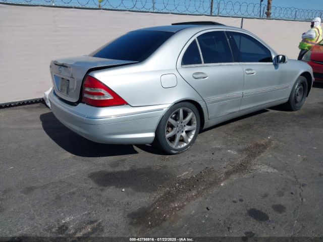2003 MERCEDES-BENZ C 240 WDBRF61J63A456890 Photo 3
