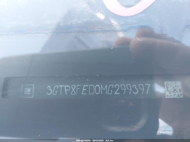 3GTP8FED0MG299397 GMC l84 - di, alum, gen 5, var 2