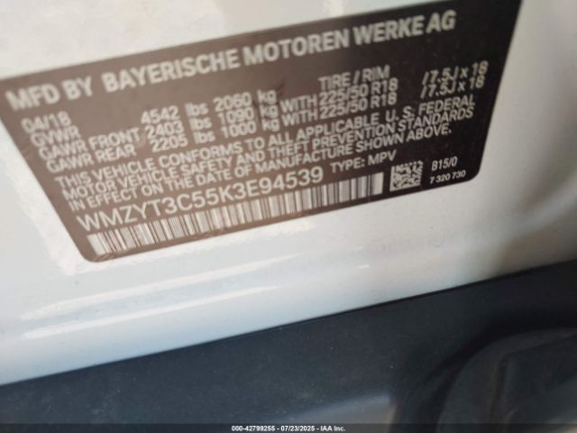 2019 MINI COUNTRYMAN WMZYT3C55K3E94539 Photo 8