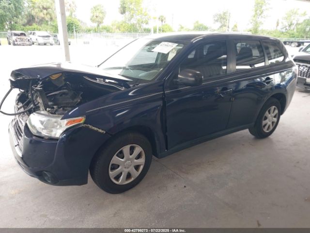 2014 MITSUBISHI OUTLANDER JA4AD2A38EZ016277 Photo 1