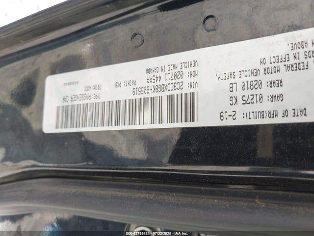 Dodge Charger 2019 2C3CDXBG8KH605519 Image 9