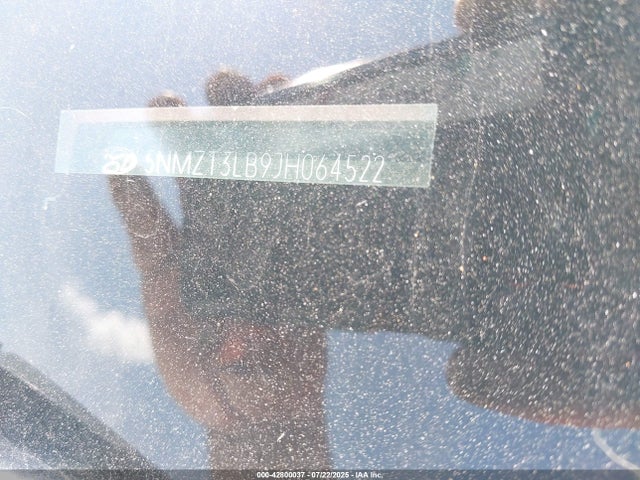 5NMZT3LB9JH064522 Hyundai gdi theta ii