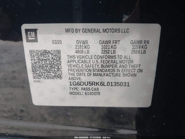 2020 CADILLAC CT5 1G6DU5RK6L0135031 Photo 8