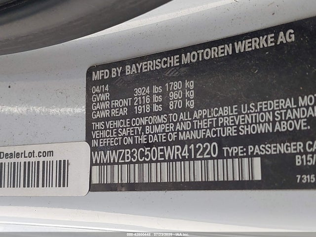 2014 MINI COUNTRYMAN WMWZB3C50EWR41220 Photo 8