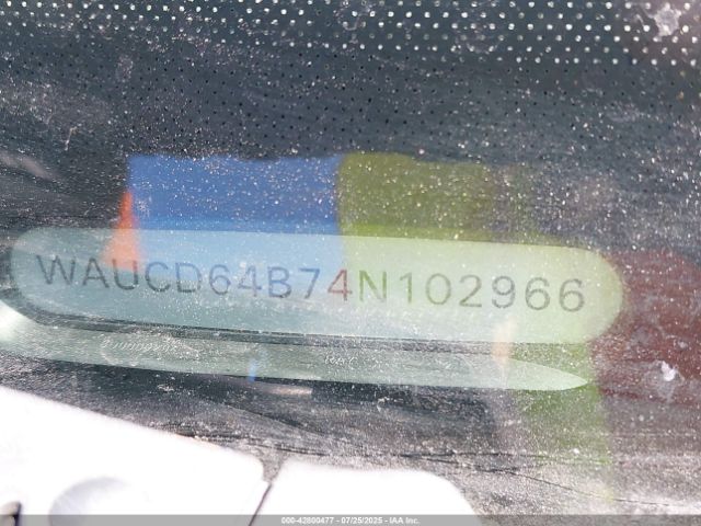 2004 AUDI A6 WAUCD64B74N102966 Photo 8