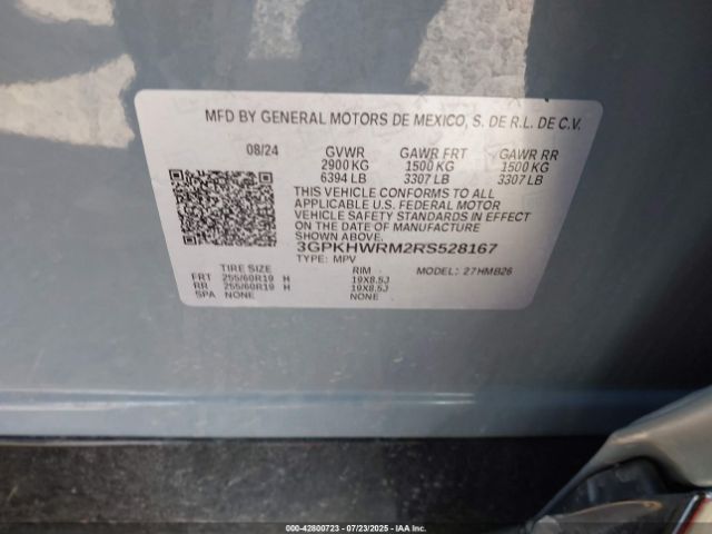 2024 HONDA PROLOGUE 3GPKHWRM2RS528167 Photo 8