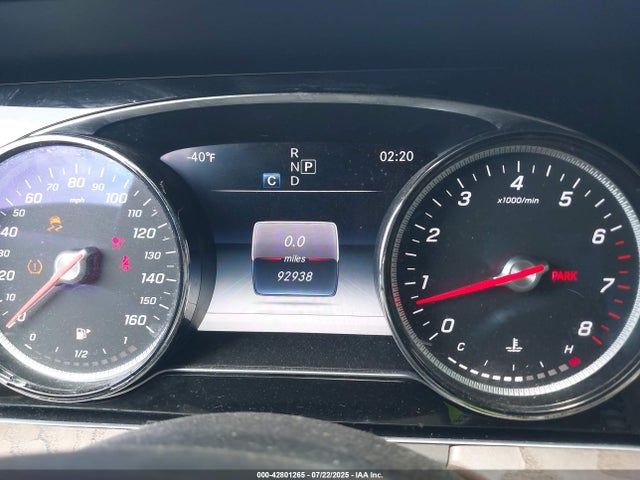 2017 Mercedes-benz E 300 4matic მანქანა იყიდება აუქციონზე, vin: WDDZF4KB2HA198104, აუქციონის ნომერი: 42801265