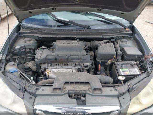 2010 HYUNDAI ELANTRA KMHDU4AD4AU837709 Photo 9