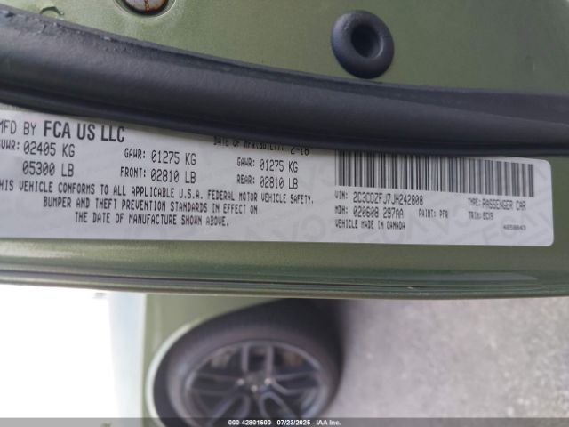2018 DODGE CHALLENGER 2C3CDZFJ7JH242808 Photo 8