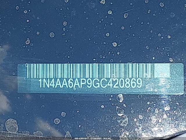 Nissan 2016 2016 1N4AA6AP9GC420869 Image 9