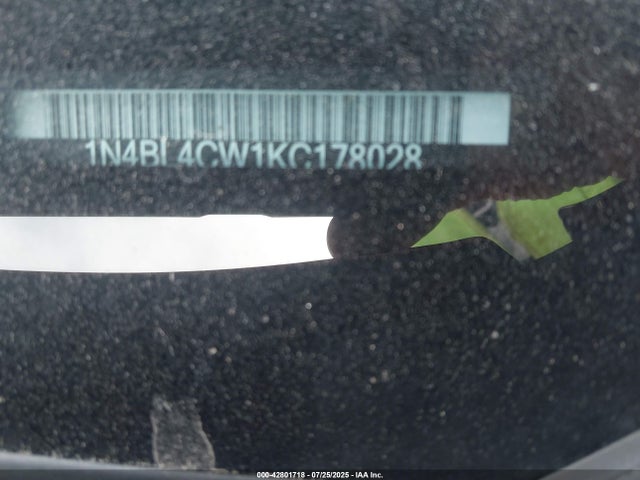 Nissan 2019 2019 1N4BL4CW1KC178028 Image 9