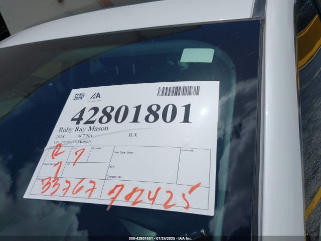 2018 ACURA ILX 19UDE2F71JA001626 Photo 6