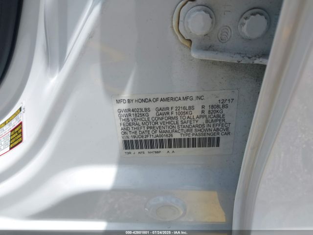 2018 ACURA ILX 19UDE2F71JA001626 Photo 8