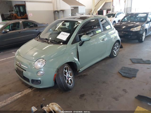 2012 FIAT 500 3C3CFFBR9CT198468 Photo 1