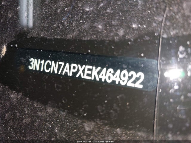 3N1CN7APXEK464922 Nissan 2014
