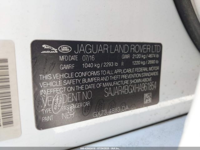 2017 JAGUAR XE SAJAR4BGXHA961854 Photo 8