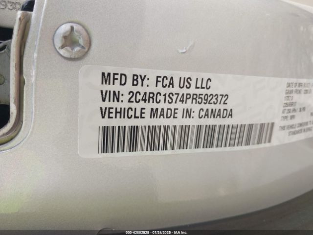 2023 CHRYSLER PACIFICA HYBRID 2C4RC1S74PR592372 Photo 8