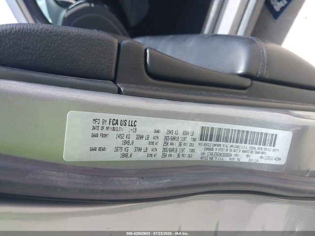1C4RJEBG9KC658834 Jeep Grand Cherokee