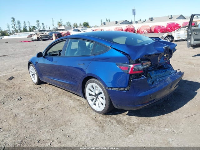 2022 TESLA MODEL 3 5YJ3E1EBXNF187545 Photo 2