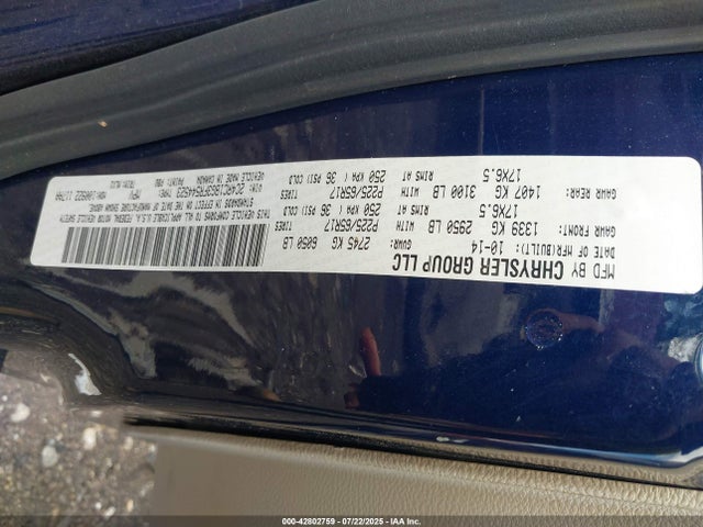 Chrysler Town and Country 2015 2C4RC1BG3FR544523 Image 9