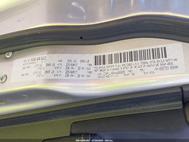 1C4PJLABXHW669091 Jeep 2017