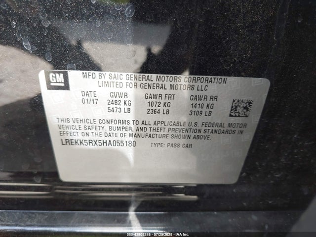 2017 CADILLAC CT6 PLUG-IN LREKK5RX5HA055180 Photo 8