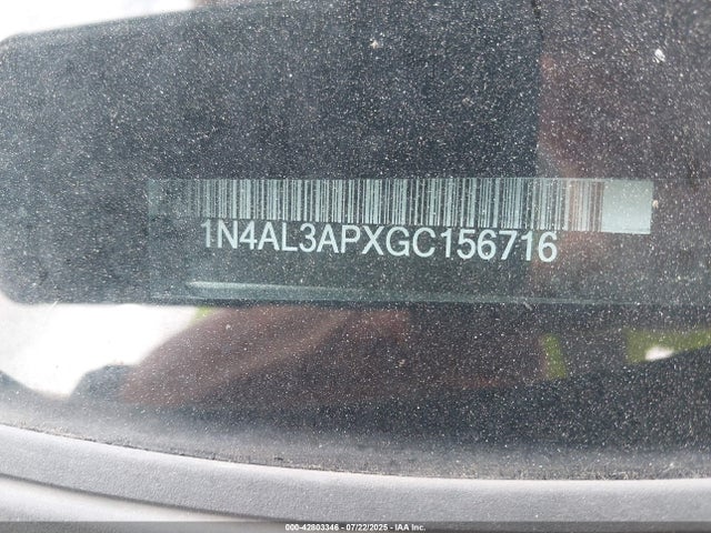 1N4AL3APXGC156716 Nissan Altima
