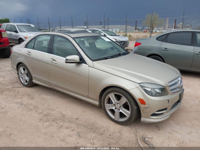 2011 MERCEDES-BENZ C 300 WDDGF5EB8BR184662