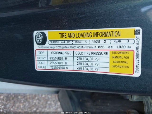 2019 CADILLAC XT5 1GYKNERS6KZ234602 Photo 8