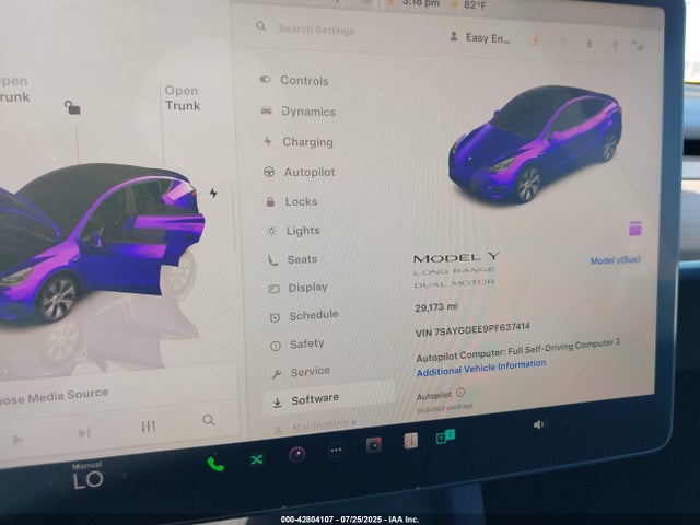 2023 TESLA MODEL Y 7SAYGDEE9PF637414 Photo 6