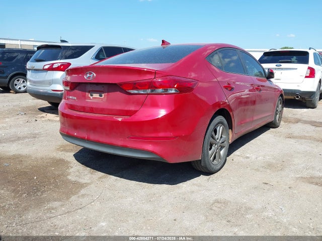 42804271 :رقم المزاد ، 5NPD84LF0JH400601 vin ، 2018 Hyundai Elantra Sel مزاد بيع