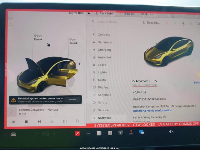 2023 TESLA MODEL 3 5YJ3E1EC5PF487862 Photo 6