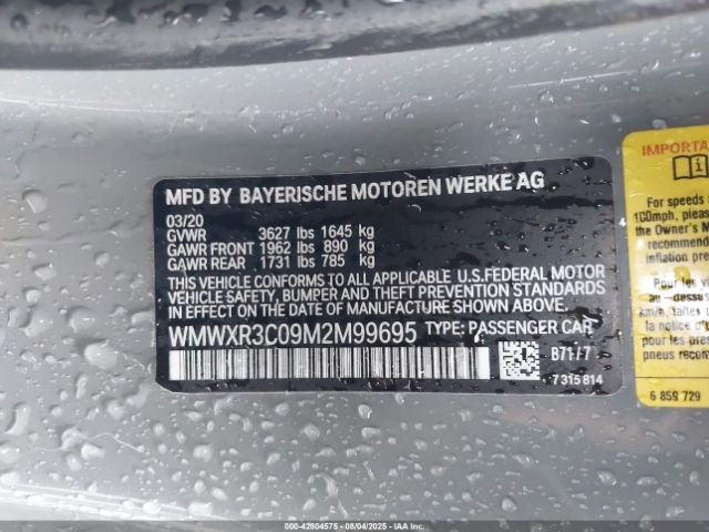 2021 MINI HARDTOP WMWXR3C09M2M99695 Photo 8